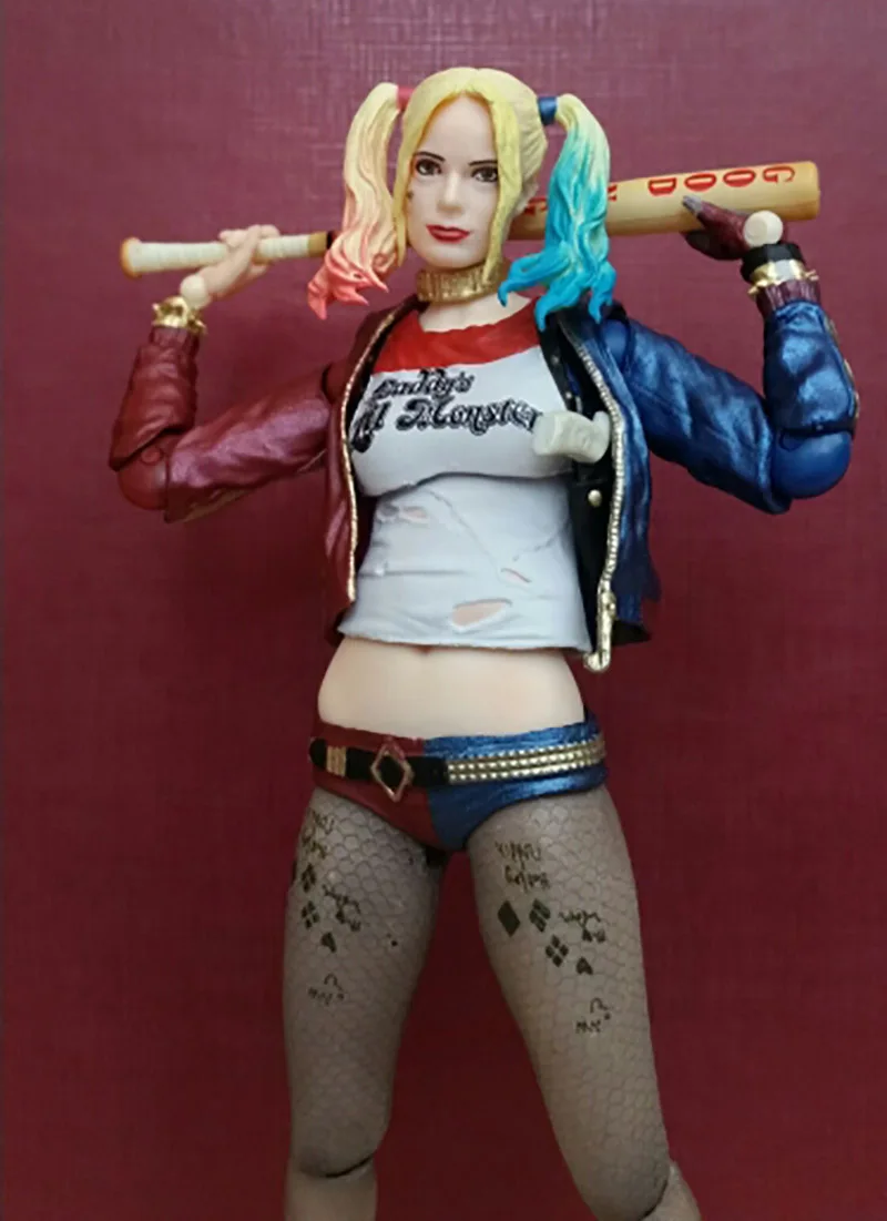 DC отряд самоубийц SHF Харли Куинн фигурка модель игрушки кукла для подарка