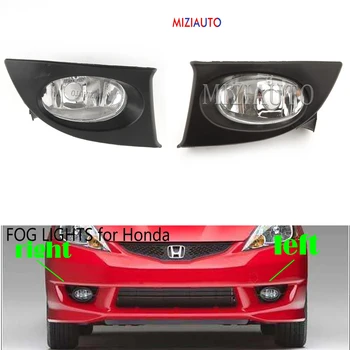 

Fog Lamp Fog Lights Front Bumper Lamp For HONDA FIT JAZZ GD1 GD3 2003-2008 Hatchback Foglight Foglamp wire switch