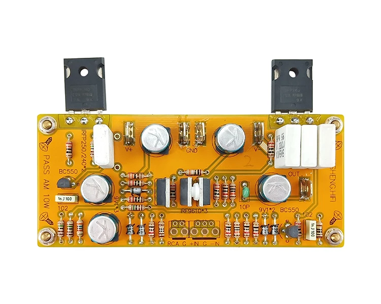 terminal único, 10w, irfp250, irf9610, entrada a balanceamento, 2 peças