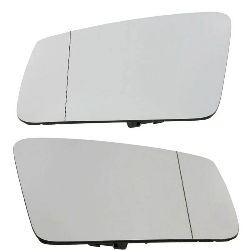 Heated Wing Mirror for Mercedes Glass W204 W212 S/C/E Class Pair R+L) 2128101721 2128101821