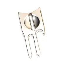 6-in-1 Divot Tool Beer Bottle Opener 6 Functions Golf Divot Tool Golf Accessories Putting Green Fork Pitch Cleaner Pitch-fork