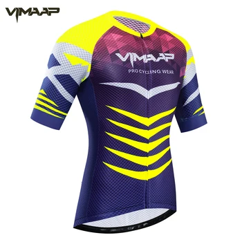 

Pro Team 2020 VIMAAP Summer Cycling Jersey Men/Bicycle Wear/Maillot Ciclismo/Mountain Bike Clothes Man/Cycling Clothing