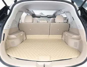 

1 PC Car Styling Cargo Liner Car Trunk Mat Carpet Interior Floor Mats Leather Pad Fit for Nissan X-Trail 2014-2017 Accessories