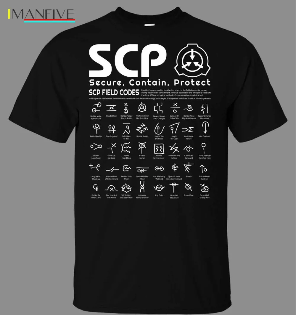 

Scp Field Codes T Shirt Direct From Men T Shirt 2019 Summer 100% Cotton Casual Short Sleeve Tops Tee Bob Marley T Shi