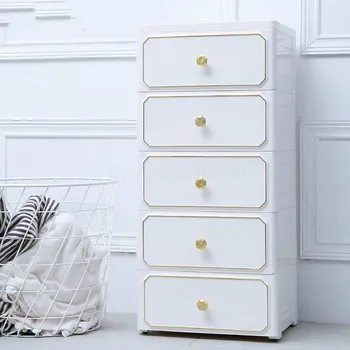 

Thicken large storage box plastic box multi-layer drawer storage cabinet baby wardrobe toy clothes storage box