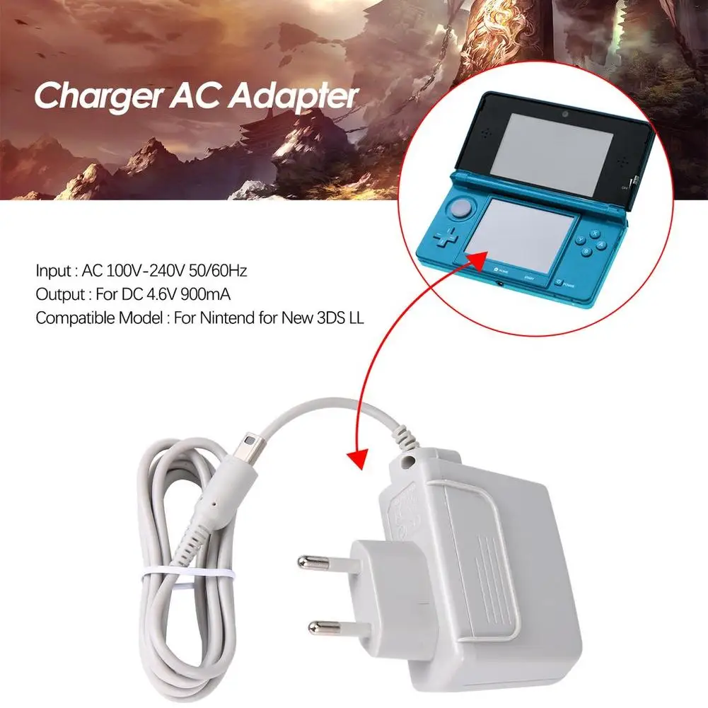 Eu Charger Ac Adapter Voor Nintendo Voor Nieuwe 3ds Xl Ll Voor Dsi Dsi Xl  2ds 3ds 3ds Xl - Cables - AliExpress