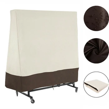 

210D Oxford Cloth Table Tennis Table Protective Cover Waterproof UV-Resistant Heavy Duty UV Resistant Oxford Cover