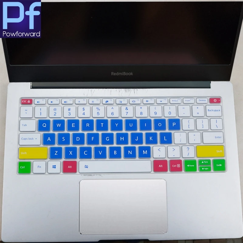candyblue Силиконовая Защитная крышка клавиатуры для Xiao Mi notebook Air 12 12,5 дюймов - Цвет: candyblue