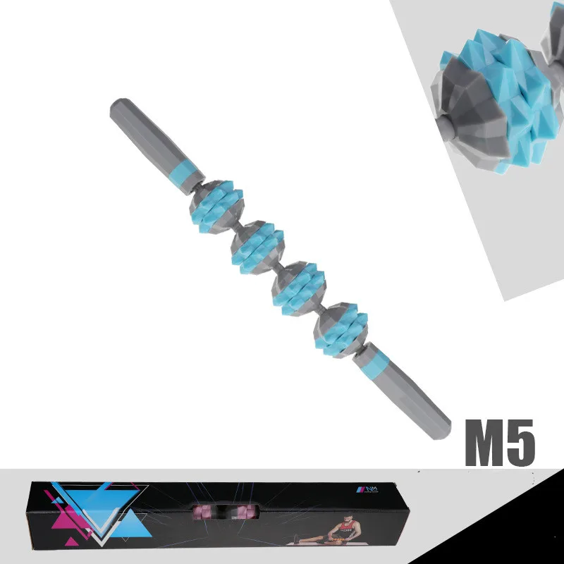 

New Massage Roller Stick Muscle Roller Yoga Massage Stick Muscle Roller Stick Body Foot Face Leg Slimming Massage Muscle Roller
