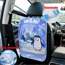 Милый автомобильный органайзер для заднего сиденья сумка для хранения водонепроницаемый защитный чехол для заднего сиденья TD326
