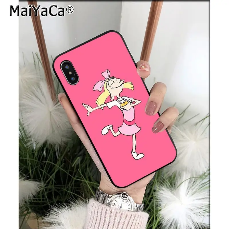 Мягкий чехол для телефона MaiYaCa Hey Arnold из ТПУ высокого качества для Apple iPhone 8 7 6 6S Plus X XS MAX 5 5S SE XR 11 11pro max - Цвет: A4