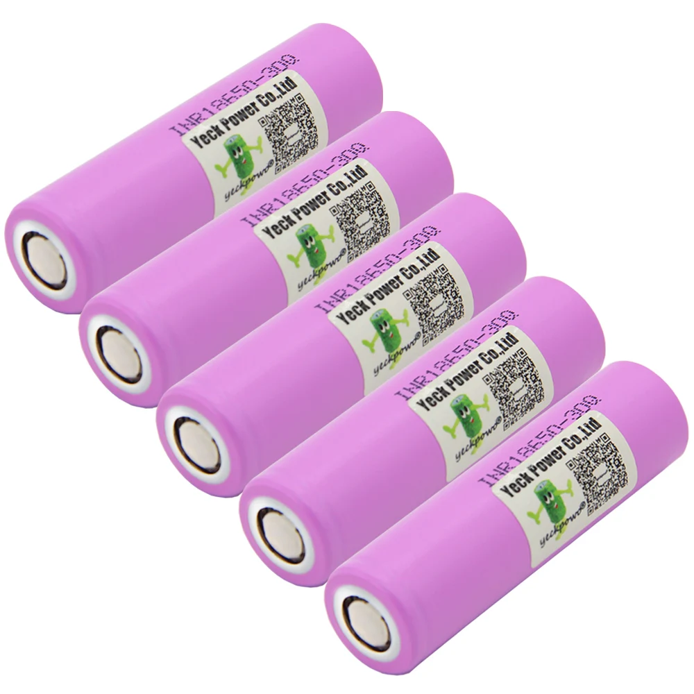 Russian Warehouse Fast delivery INR 18650 Battery 30Q li-ion batteries lithium 3000mah 3.7V 30A high drain 10C rechargeable | Электроника