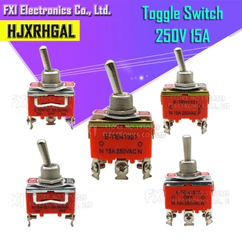 

1PCS E-TEN1322 E-TEN1321 E-TEN1221 E-TEN1122 E-TEN1121 E-TEN1021 15A/250V Switch Miniature Toggle Switches 1322 1321 1221