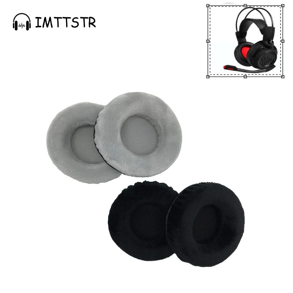 1 pair of Ear Pads for MSI ds502 DS 502 Headset Cushion Cover Earpads Earmuff Replacement Parts