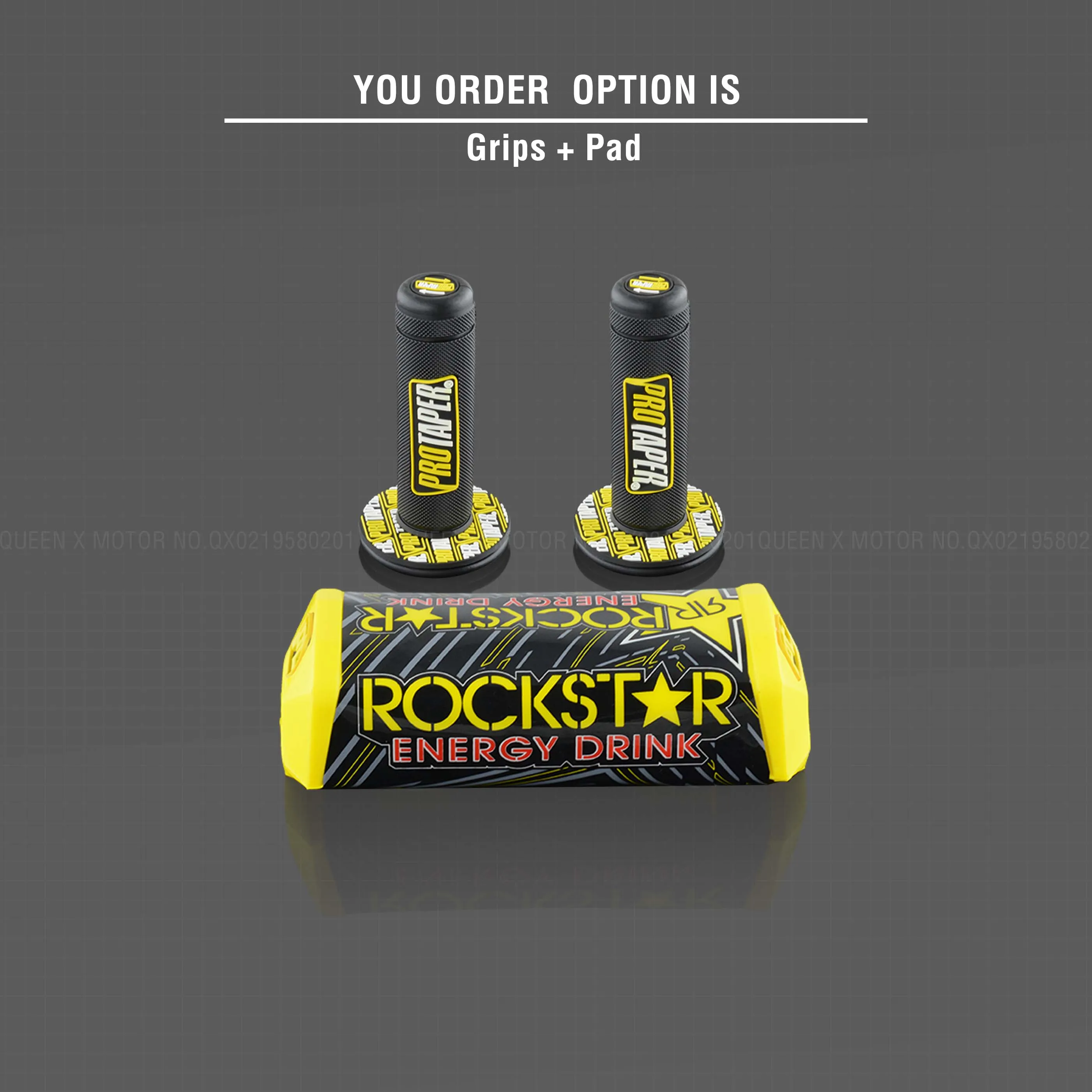Руль для Pro Taper Pack Bar 1-1/" 6 дней Fatbar Колодки Ручки Pit Pro Racing Dirt Pit Bike мотоцикл с адаптер cnc - Цвет: Yellow Pad Grip