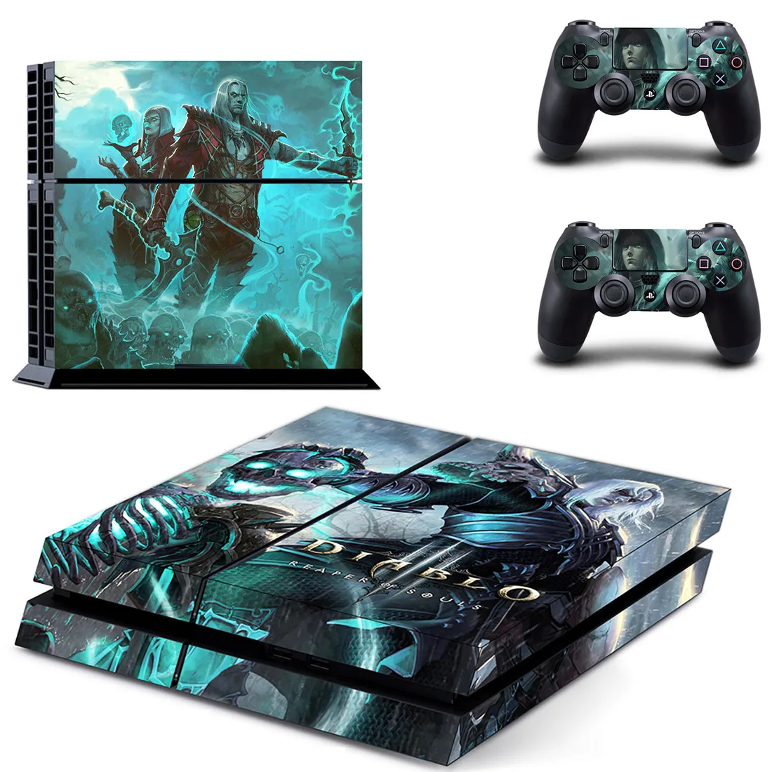 PS 4 Diablo sticker s PS4 Виниловая наклейка для кожи Play station 4 Adesivos Pegatinas для консоли playstation 4 и 2 контроллера