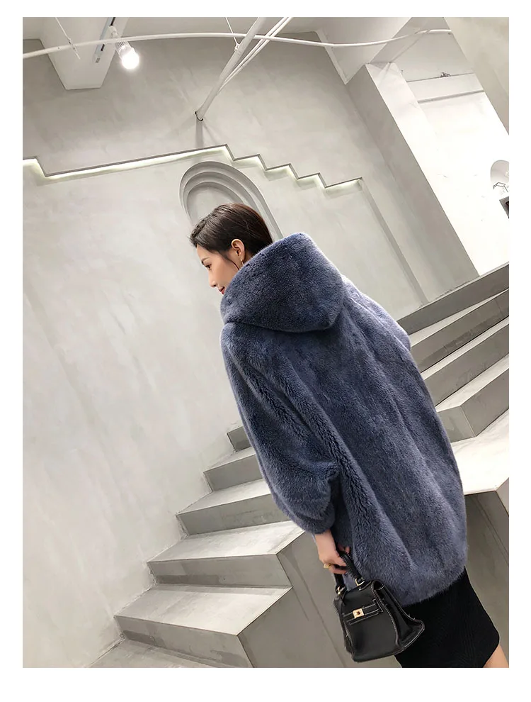 mink coat real natural fur coat women coat winter coat real mink fur coat