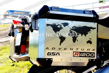 

2PCS Motorcycle Tail Box Car Sticker Decals for ADV R1200GSLC F800GS F700GS TOURATECH