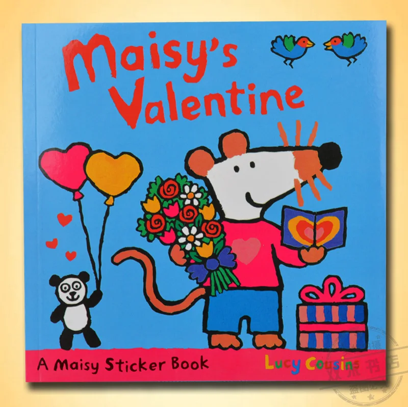 Maisy Mouse Wave Inglês Imagem Para Crianças, Storybook, Sticker Book, QI,  Prática EQ, Aprendizagem Anime, 20Pcs, Conjunto - AliExpress