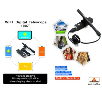 

Adjustable 1000mAh Smart WIFI Digital USB Charging 70x Magnifier Telescope Monocular Camera DQ-Drop