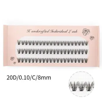 

Eyelash Extension 8/10/12MM Faux Lashes Professional Makeup C Curl Individual Eyelashes 60pcs Makeup False Eyelash