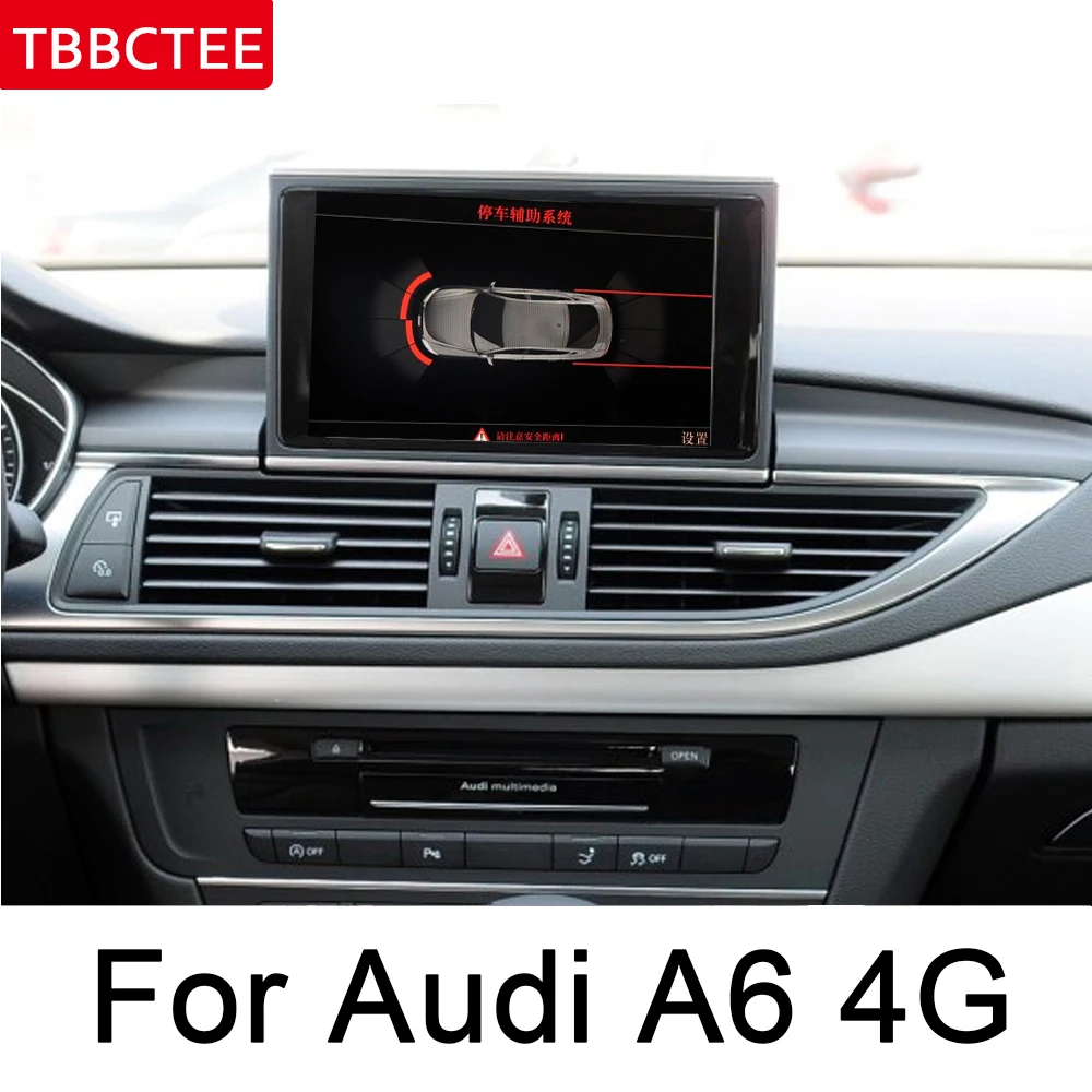Автомобильный мультимедийный плеер для Audi A6 4G 2016 ~ 2018 MMI Android GPS навигация