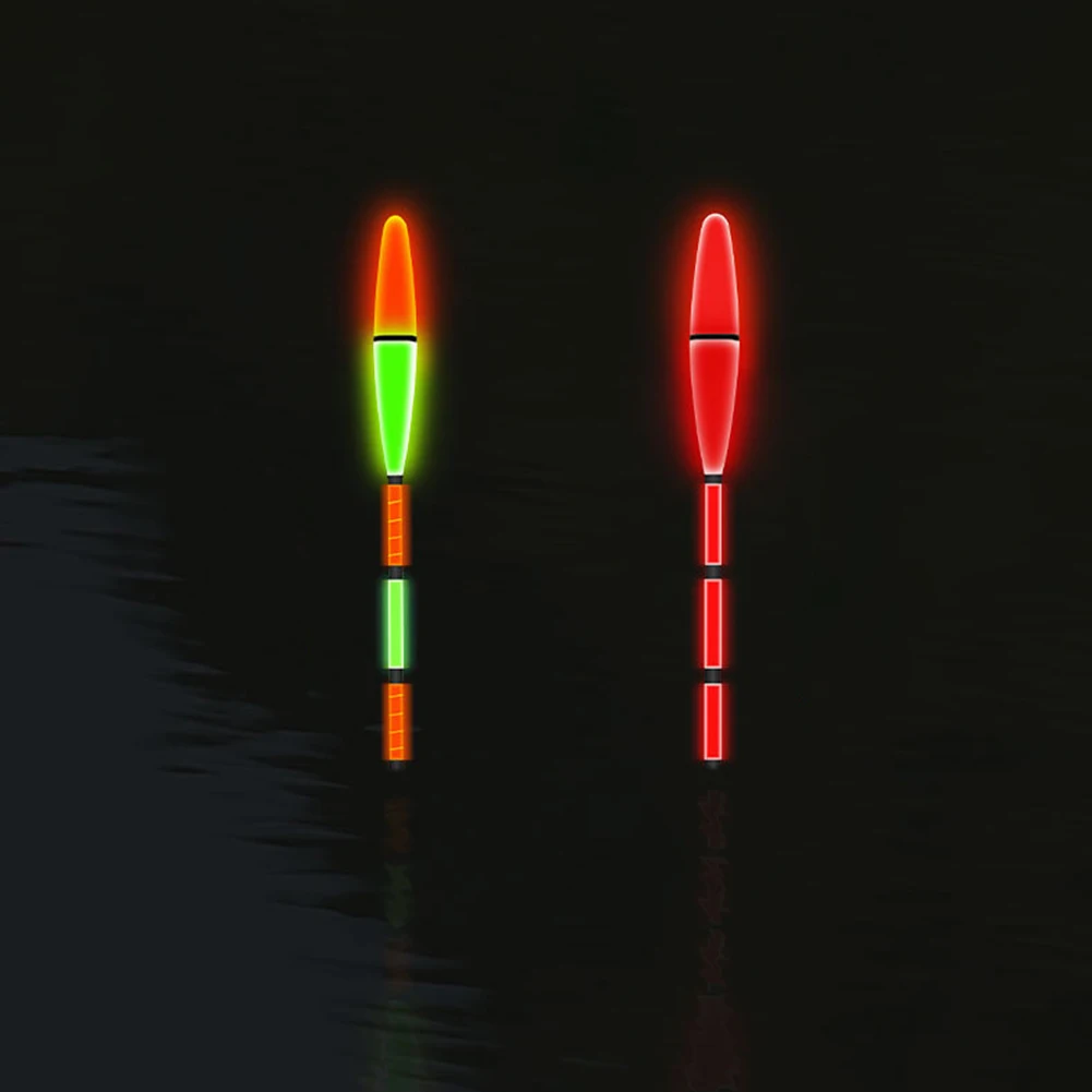 Fishing Buoyancy Luminous Light Stick Float Thickened Eye-catching Bite  Hook Color Changing Sensitivity Night Accessories Tackle