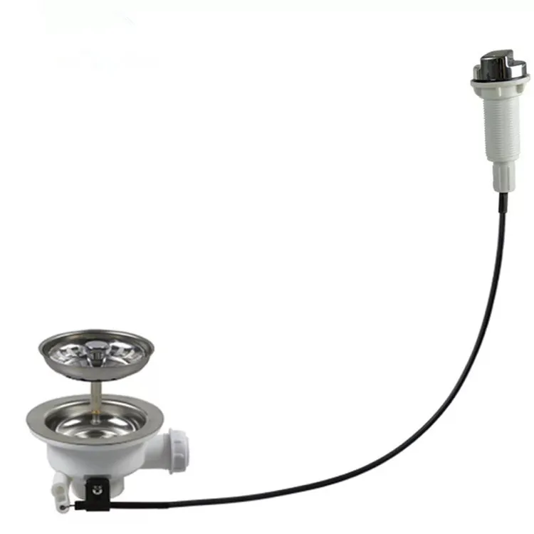 

Mop Pool Table Control Drainer Kitchen Washing Basin Accessories Sink Button Control Drainer XK256C017