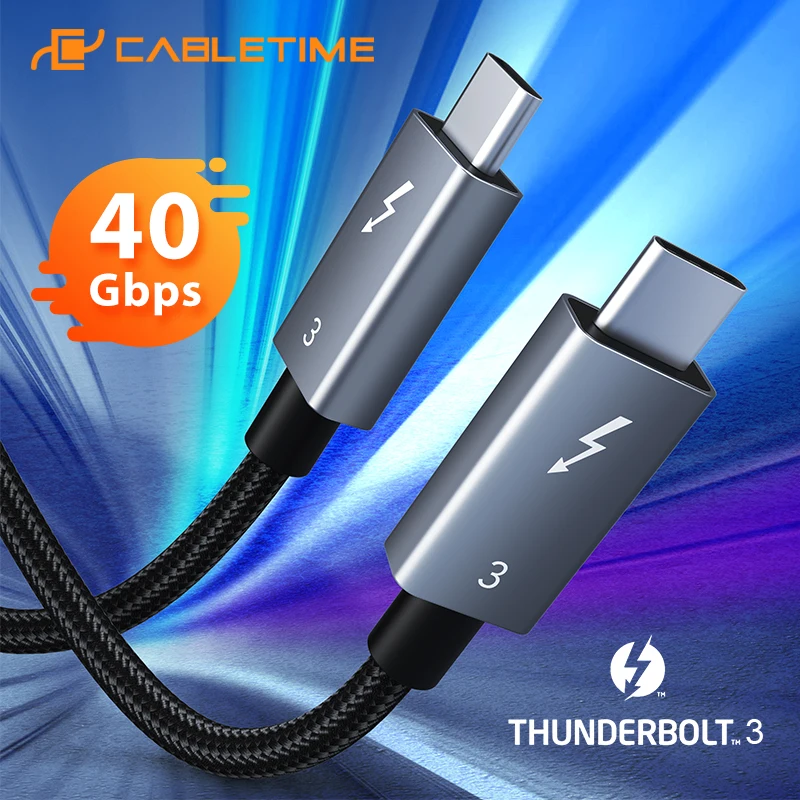 Кабель зарядный CABLETIME usb-c на USB Type-C 40 Гбит/с 100 Вт | Мобильные телефоны и аксессуары
