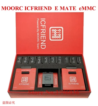 

New MOORC High speed E-MATE X E MATE BOX EMATE EMMC BGA 13in 1 for 100 136 168 153 169 162 186 221 529 254 Z3X Easy Jtag