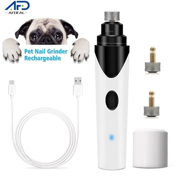 

Electric Pet Nail Grinder Rechargeable Pet Nail Clipper USB Charging Dog Nail Grinder Paws Nail Grooming Trimmer