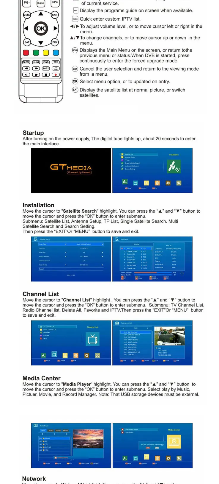 3 шт. GTMedia V8 Nova цифровой DVB-S2 спутниковый ресивер H.265 встроенный wifi 1080p Receiptor Freesat Испания ТВ Декодер