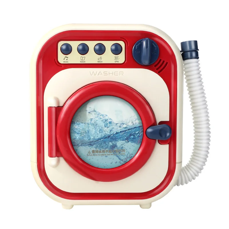 

Clean Up Toy Pretend Play Toy Cleaner Housekeeping Toys Cleaning Washing Machine Play House Toy Baby Girl Gift