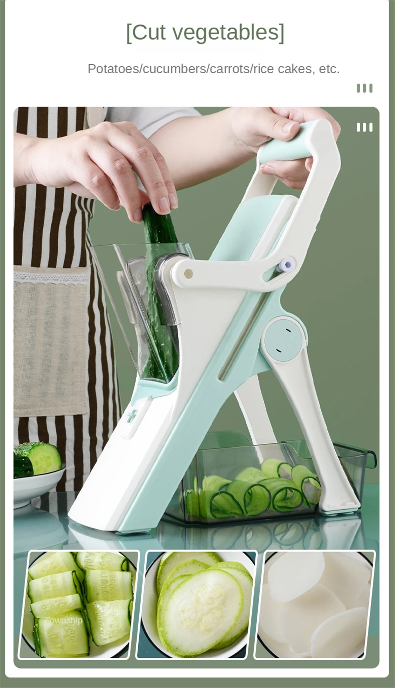 Kitchen Accessories Safe  Meat Cutter Vegetable Slicer Multifunctional Fruit Slicing Grating Grater Cooking Home Gadgets Sets