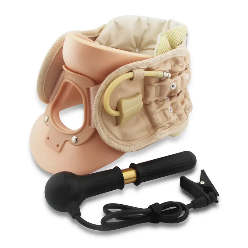 Neck Support Air Inflatable Cervical Traction Device Collar Massager Spine Correction Therapy Adjus