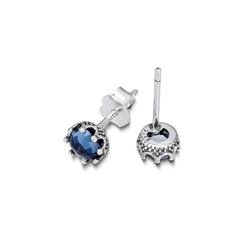Fashion-Female-Blue-Sparkling-Crown-Stud-Earrings-Sterling-Silver-Jewelry-Earrings-For-Woman-Party-Jewelry-Making (1)