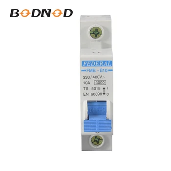 

One Air Switch 230V 1P + N Residual Current Circuit Breaker 10A Small Circuit Breaker Tripping Air Switch Overload Protection