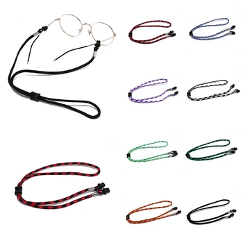 

New Outdoor Sports Cotton Soft Glasses Rope Super Anti-slip Eyeglass Chain Neck Cord Strap Adjustable Eyewear Lanyards