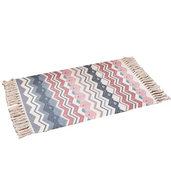 

Soft Nordic Style Cotton Carpets for Living Room Bedroom Kid Room Rugs Home Carpet Floor Door Mat Decorate House Table Area Rug