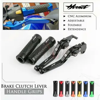 

Motorcycle Adjustable Brake Clutch Levers Handlebar grip Handle Hand Grips For Honda CB599 CB600 CB900 HORNET 98-06