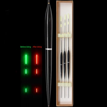 

Bite Indicator LED Luminous Outdoor Automatic Tackle Smart Fishing Float Buoy Color Changing Gravity Sensor Night Electronic