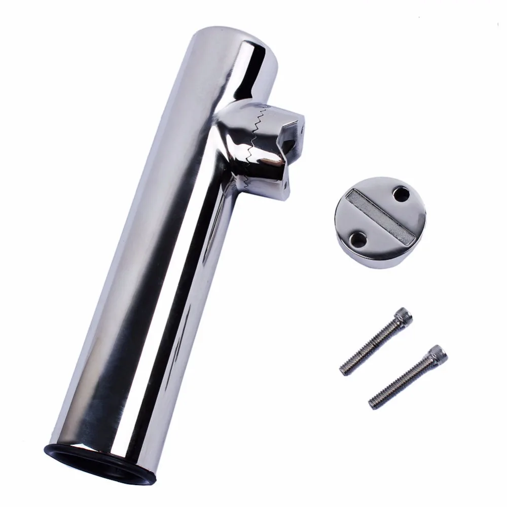 2PCS-Boat-Stainless-Steel-Clamp-On-Fishing-Rod-Holder-Rails-7-8-to-1-Tube (2)