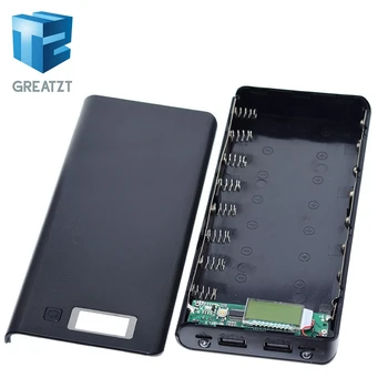 

5V Dual USB 8*18650 Power Bank Battery Box Mobile Phone Charger DIY Shell Case For Smart Phone MP3 Electronic Mobile Charging
