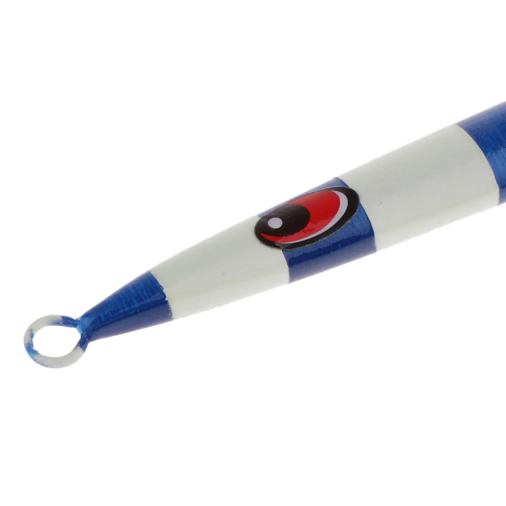 200g 19.8cm Metal Fishing Lures Vertical Jigging Bait Hard Heavy Weight Hard Bait Crankbait for Casting