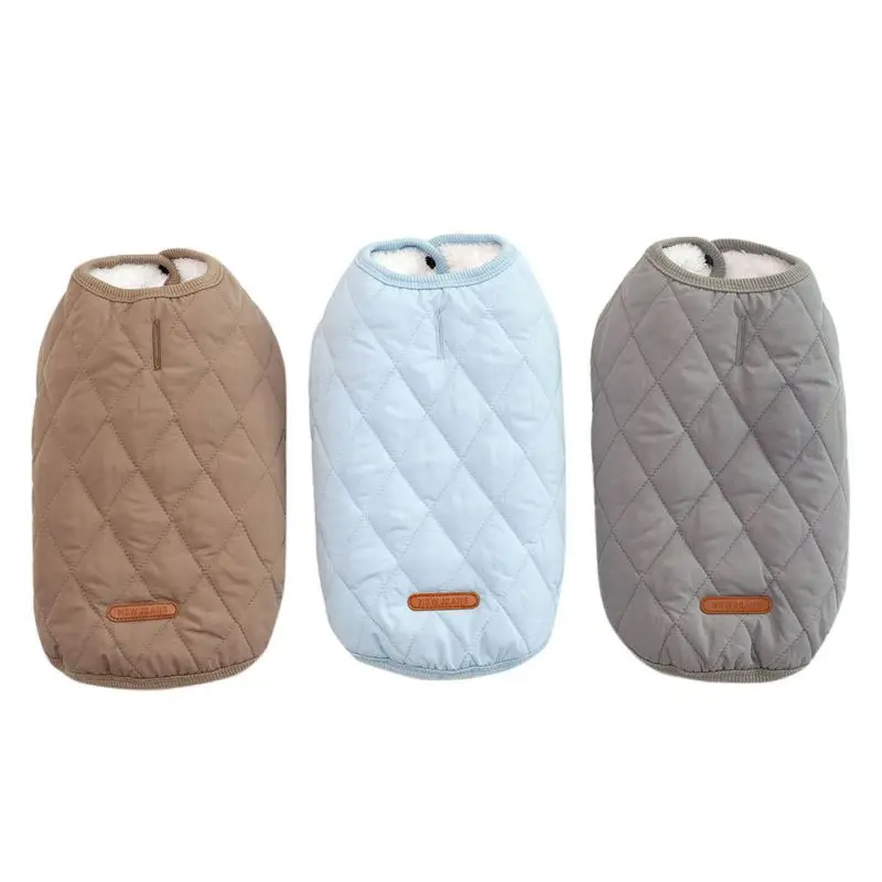 Теплая одежда для собак зимняя мягкая домашних животных чихуахуа классическая
