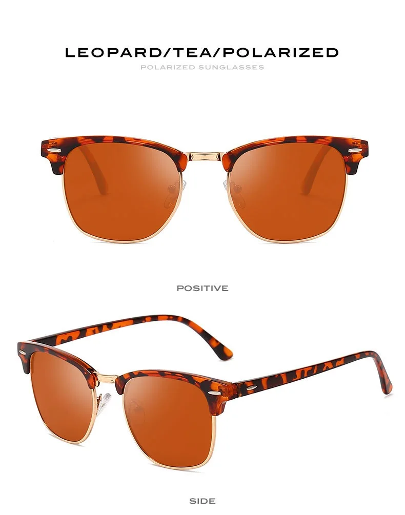Поляризованные солнцезащитные очки мужские 2019 Новые анти-ультрафиолетовые наружные водительские зеркальные ретро
