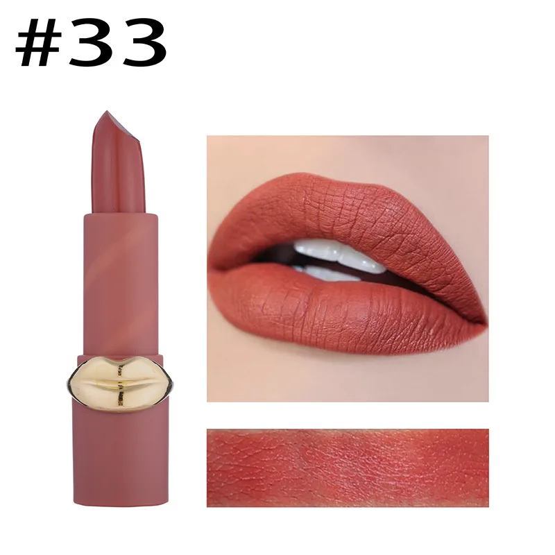 Lipstick Professional Makeup Set Makeup Kit Matte Lipsticks Waterproof Long Lasting Gloss Lips Sexy Red Matte Lipsticks Cosmetic