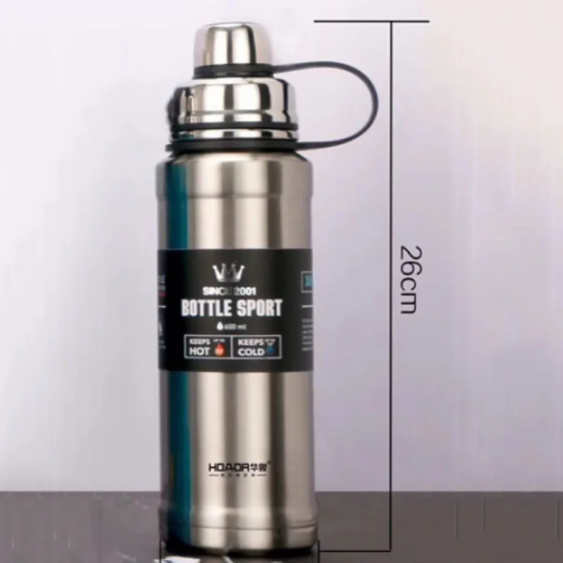 Travel/ Sports Stainless Steel Vaccum Bottle Large