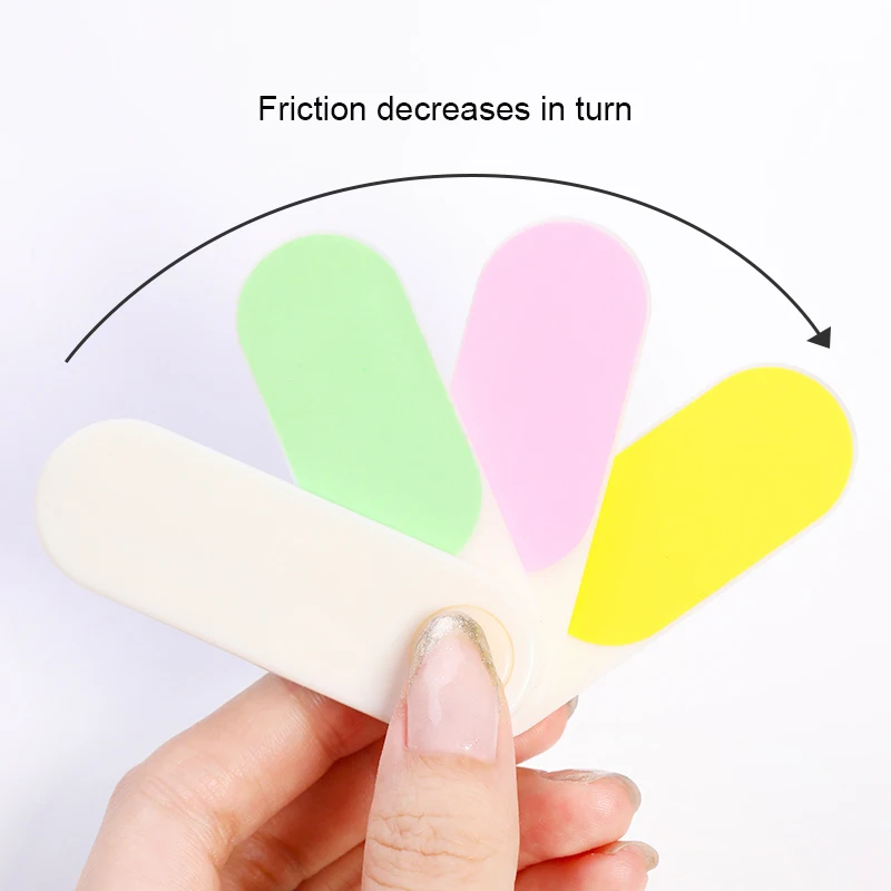 

Mini Nail File Buffer Sponge Nail Polishing Blocks Colorful Small Portable Files Nail Polisher Manicure Tools Random Colors