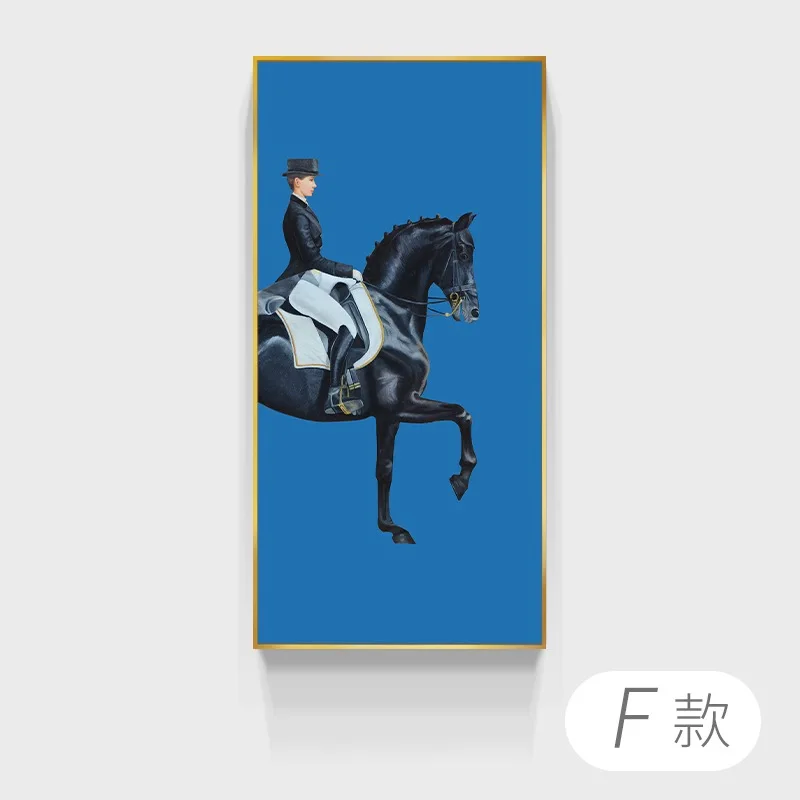 

Modern Abstract Oil Painting Print on Canvas Animal Horse Print Picture Canvas Painting Wall Art Picture Painting for Home Decor